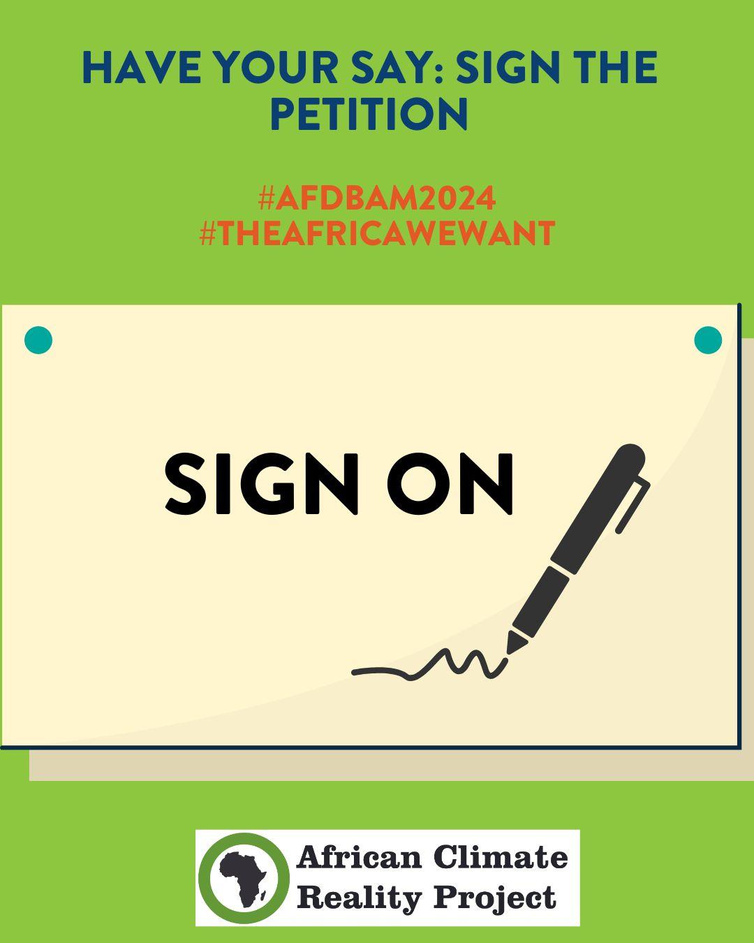 Sign the petition